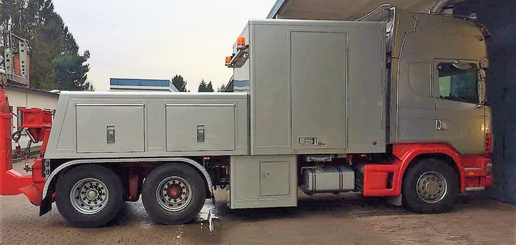 Lackierter LKW